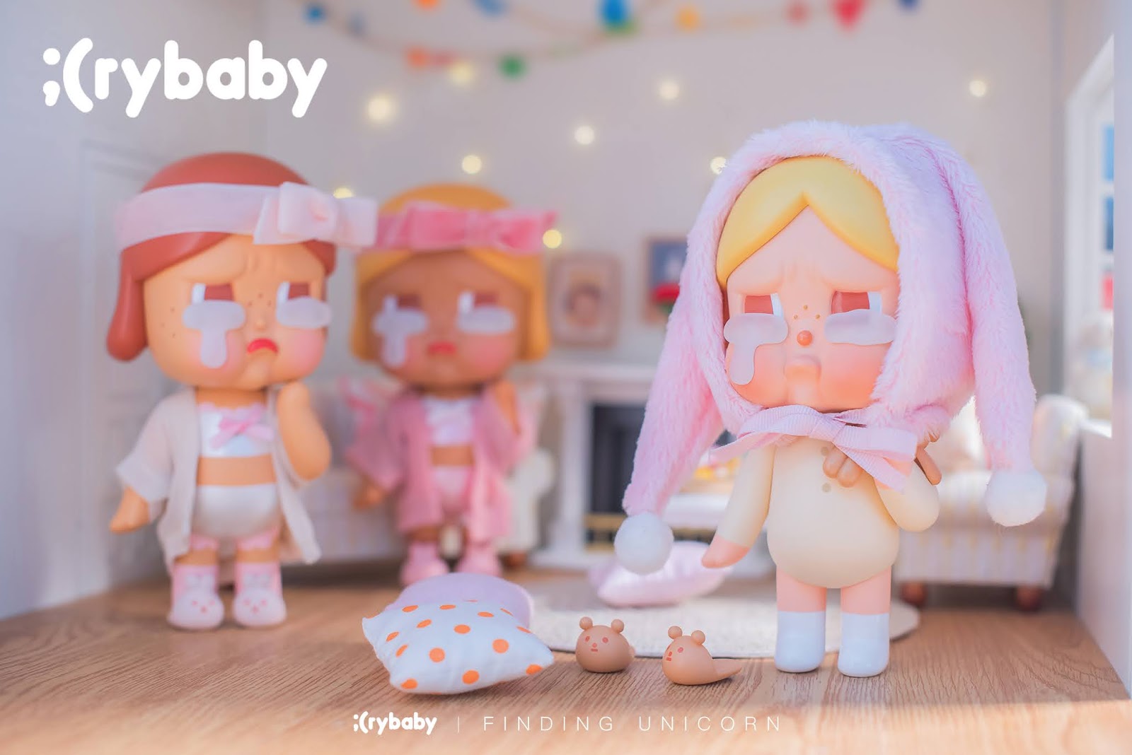 PAJAMA PARTY CRYBABY Set from Molly x Finding Unicorn